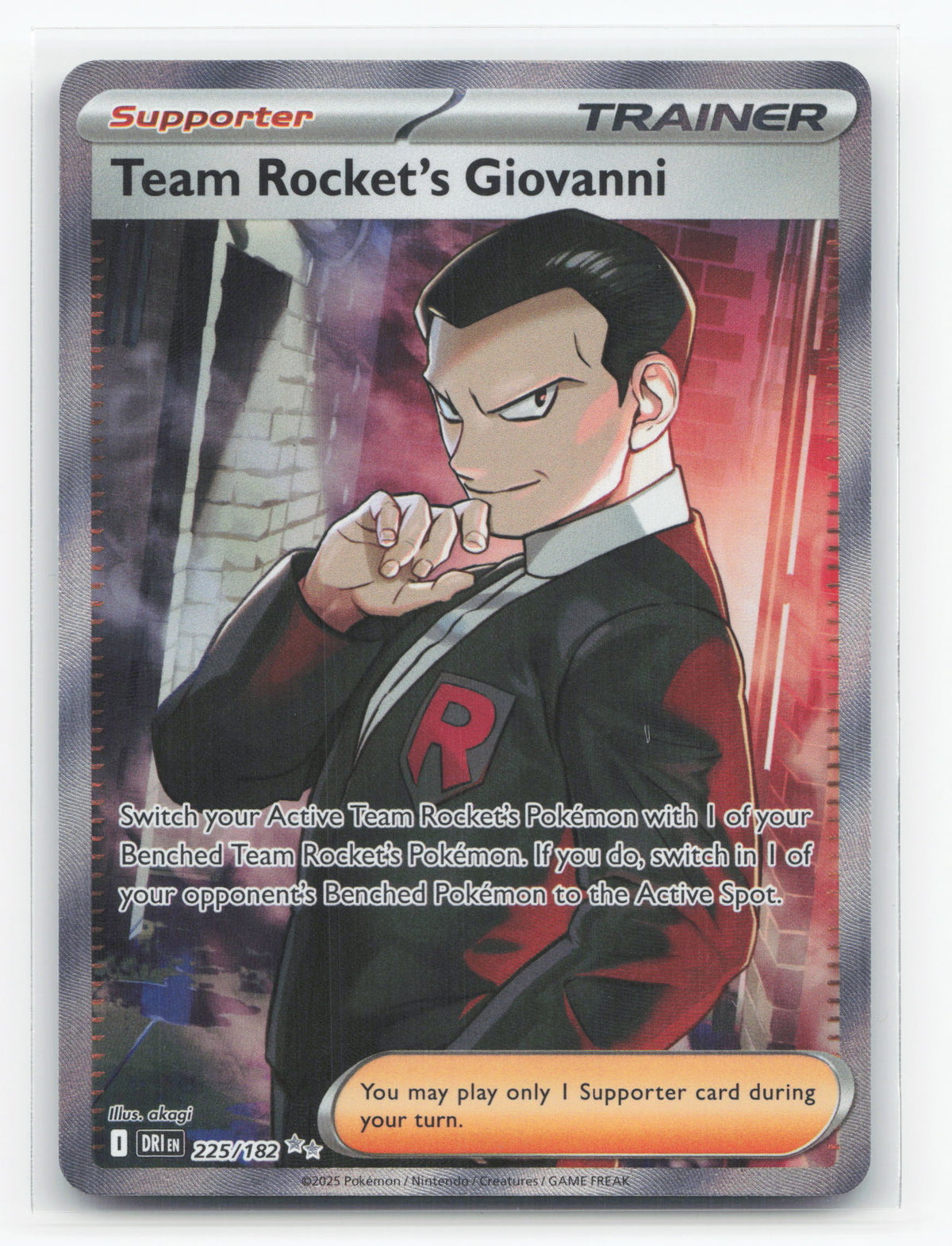 Team Rocket's Giovanni 225/182 - Destined Rivals