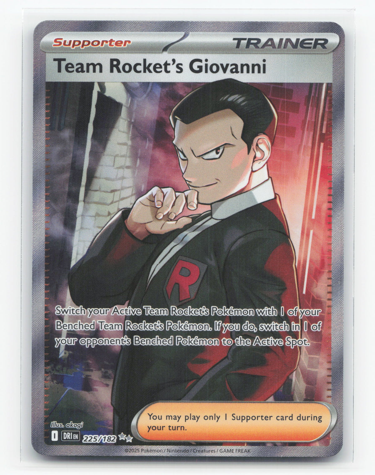 Team Rocket's Giovanni 225/182 - Destined Rivals