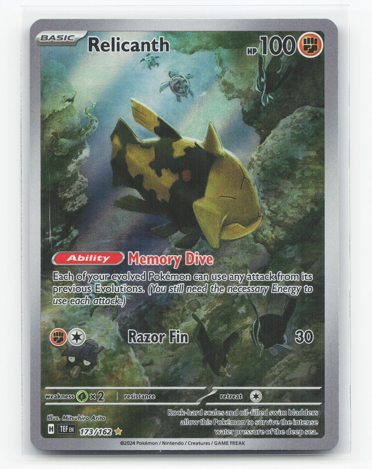 Relicanth 173/162 - Temporal Forces