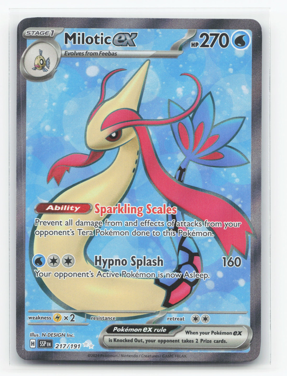 Milotic ex 217/191 - Surging Sparks