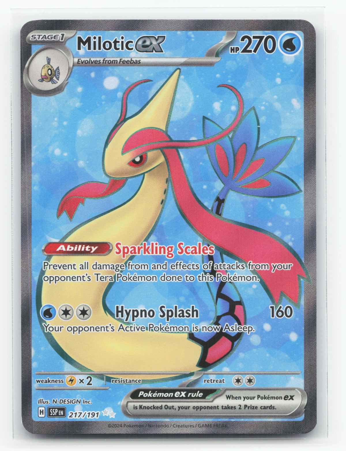 Milotic ex 217/191 - Surging Sparks
