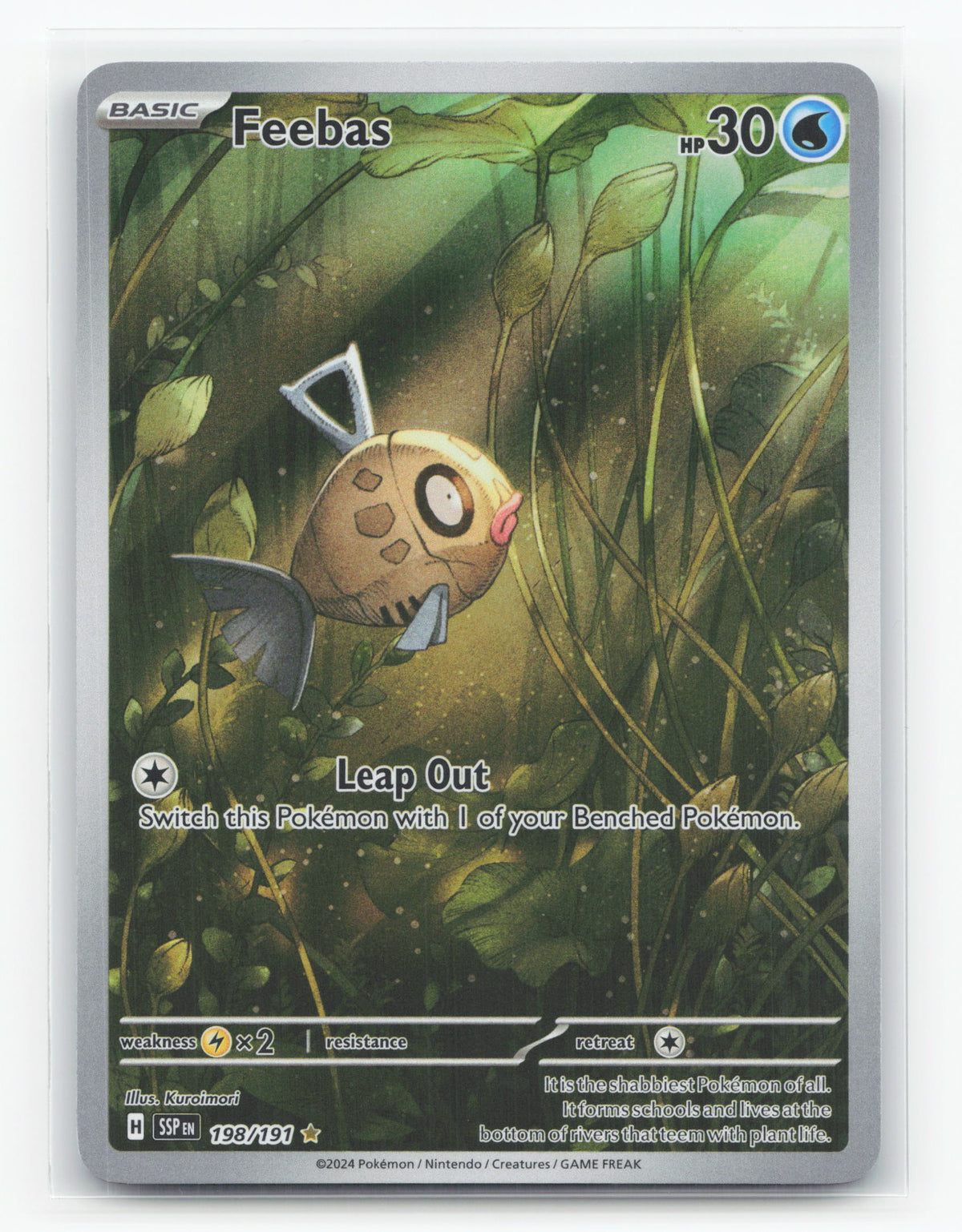 Feebas 198/191 - Surging Sparks