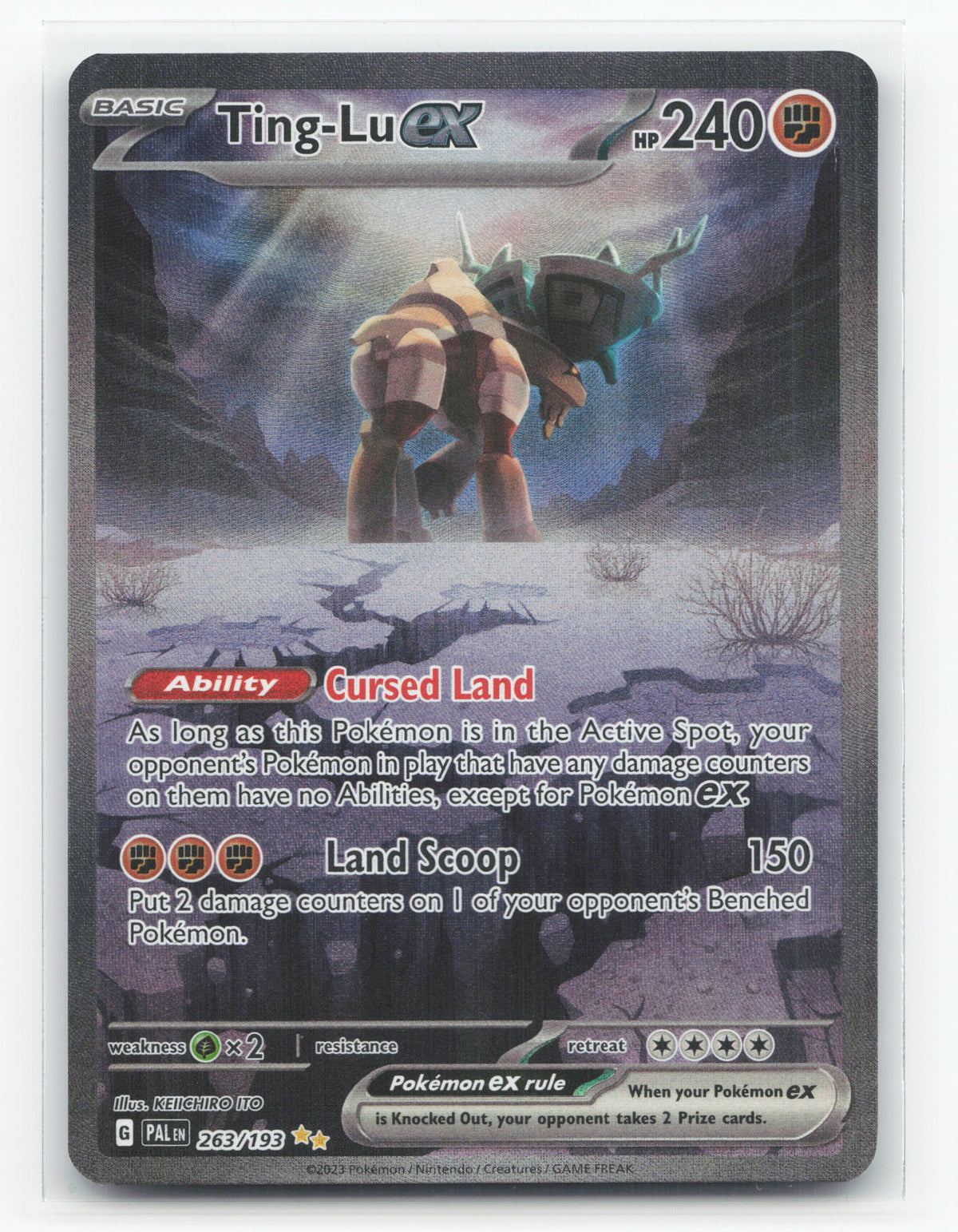 Ting-Lu ex 263/193 - Paldea Evolved