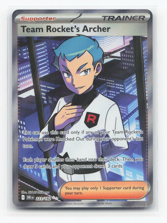 Team Rocket's Archer 223/182 - Destined Rivals