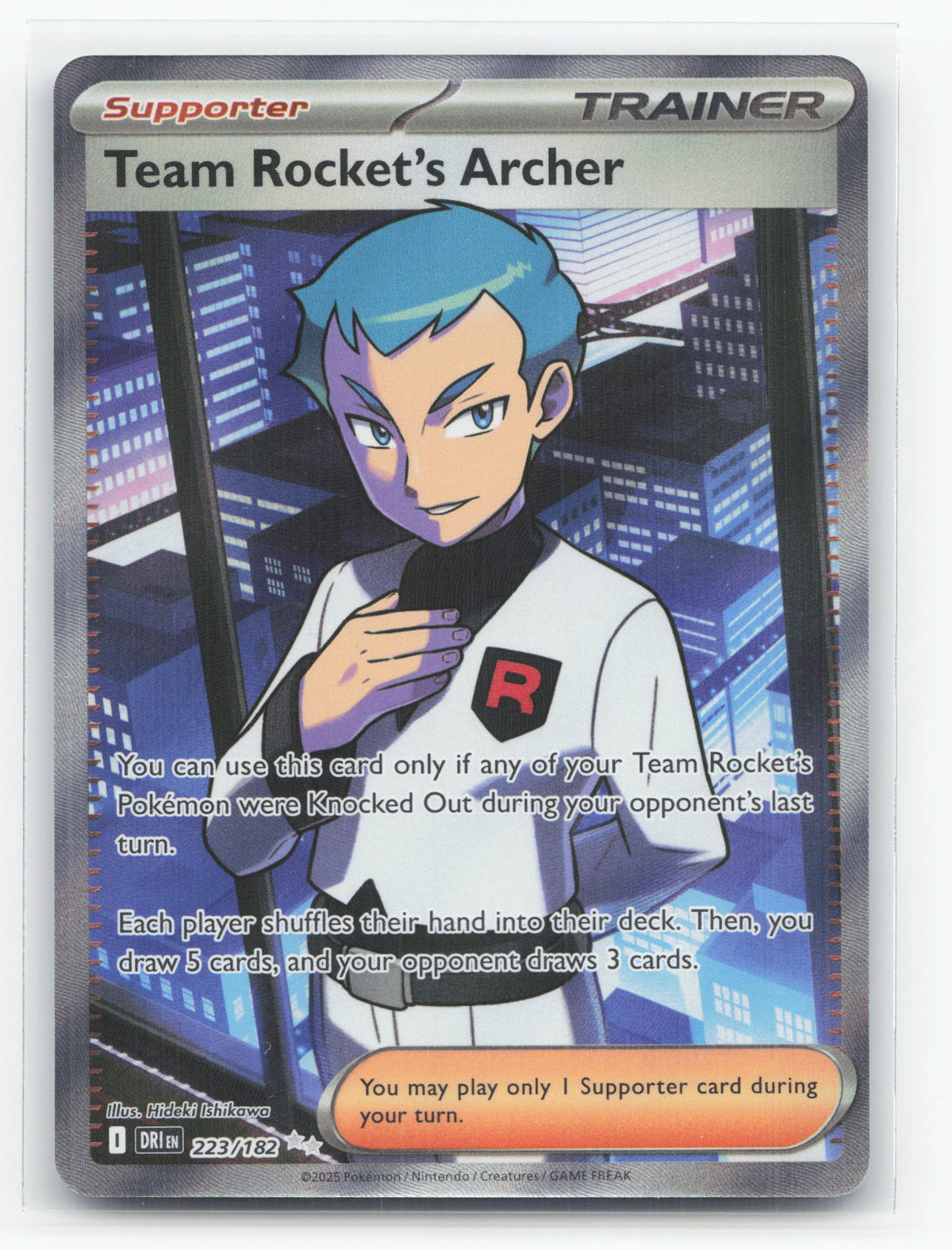 Team Rocket's Archer 223/182 - Destined Rivals