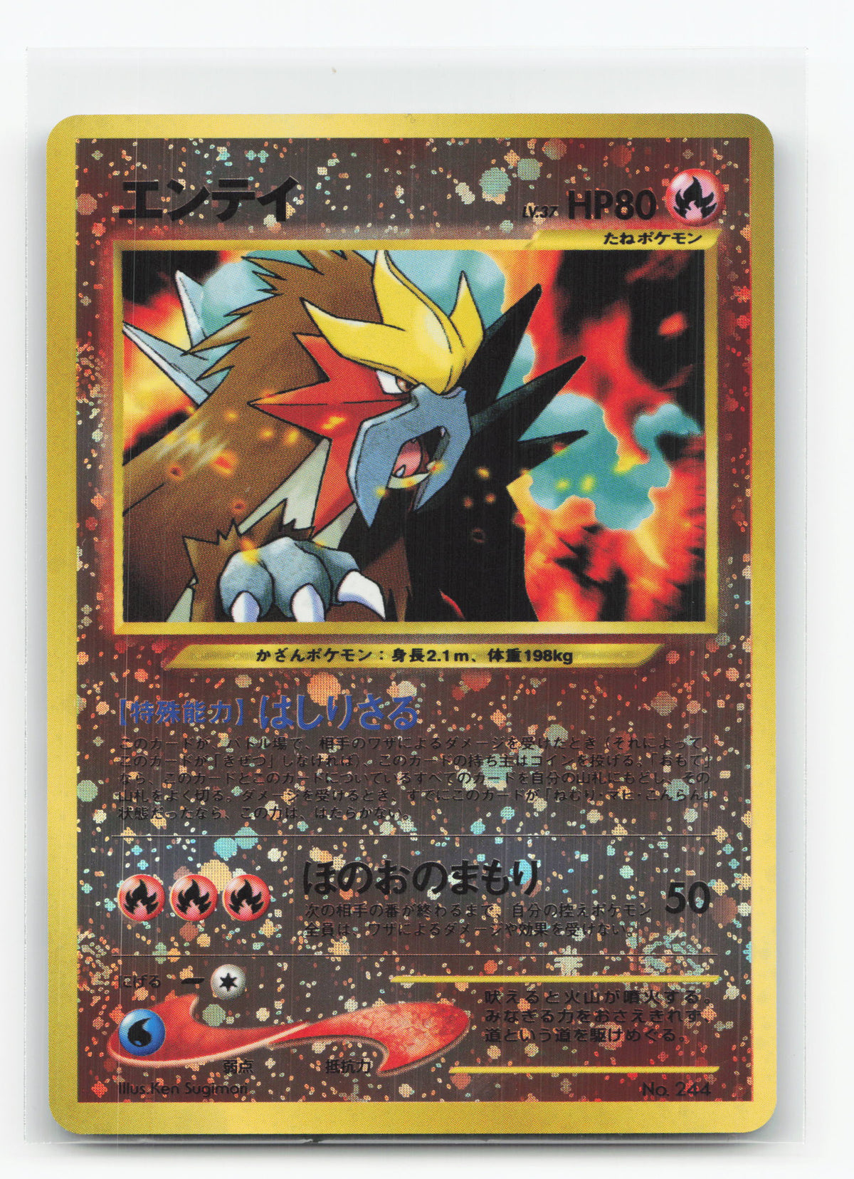 Entei No.244 - Neo Premium File 2