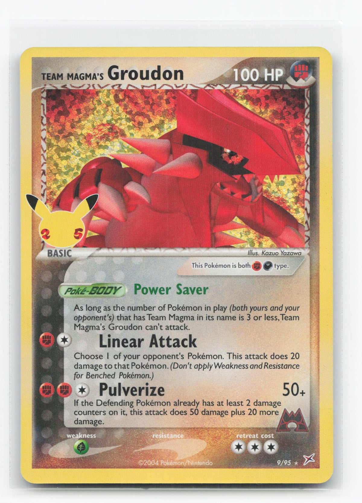 Team Magma's Groudon 9 - Celebrations: Classic Collection