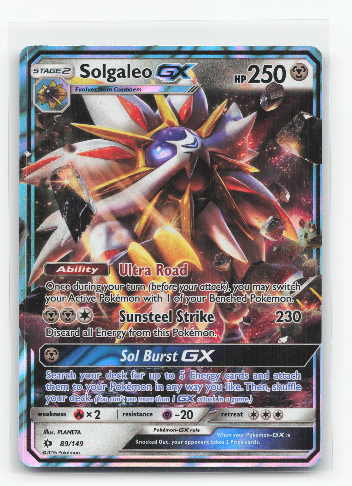 Solgaleo-GX 89/149 - Sun & Moon