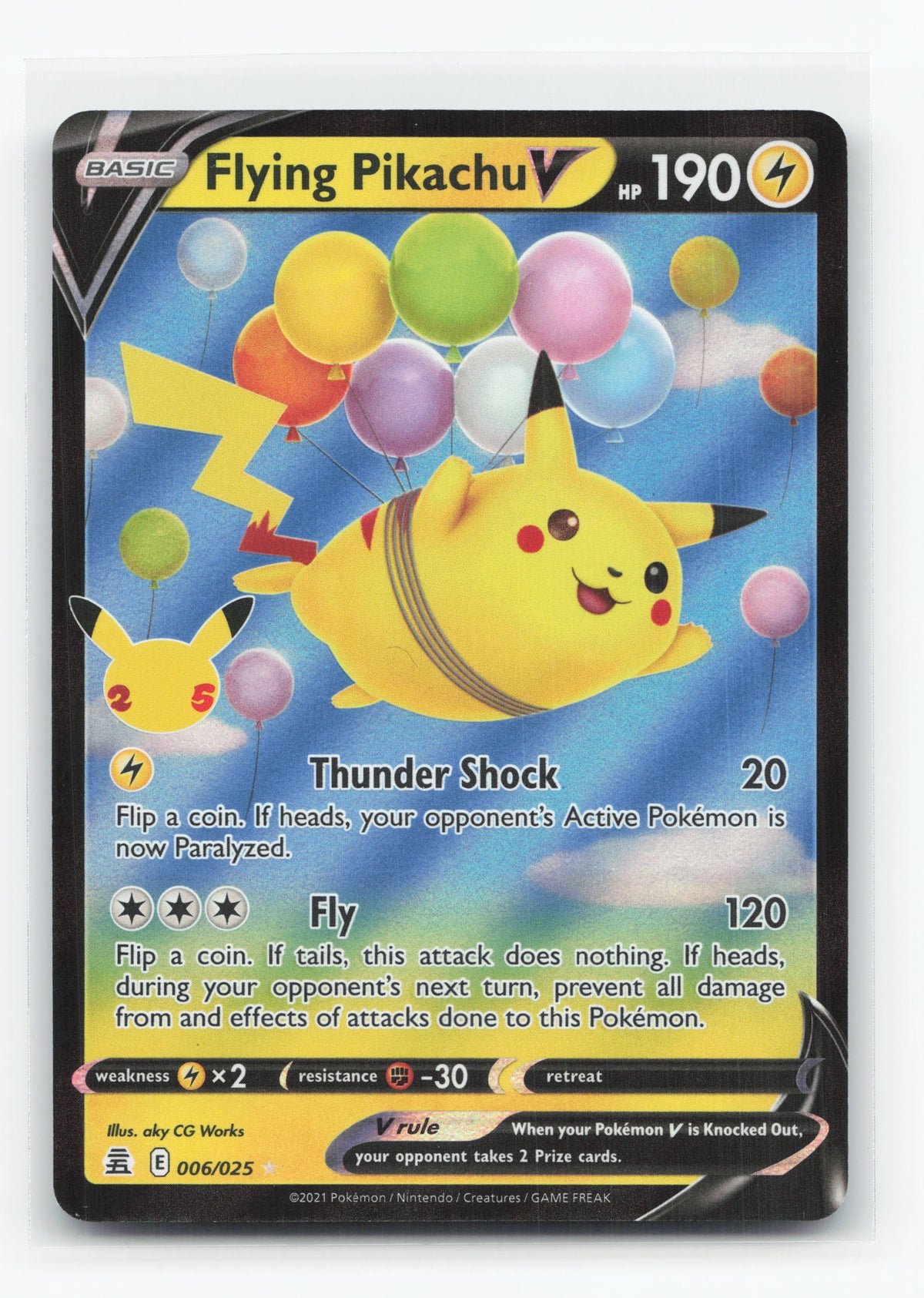 Flying Pikachu V 6 - Celebrations