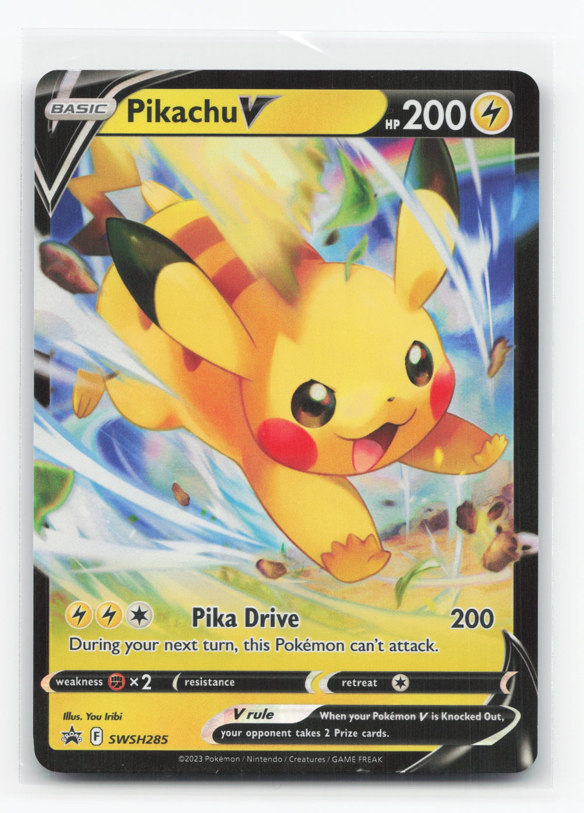 Pikachu V SWSH285 - SWSH Black Star Promos