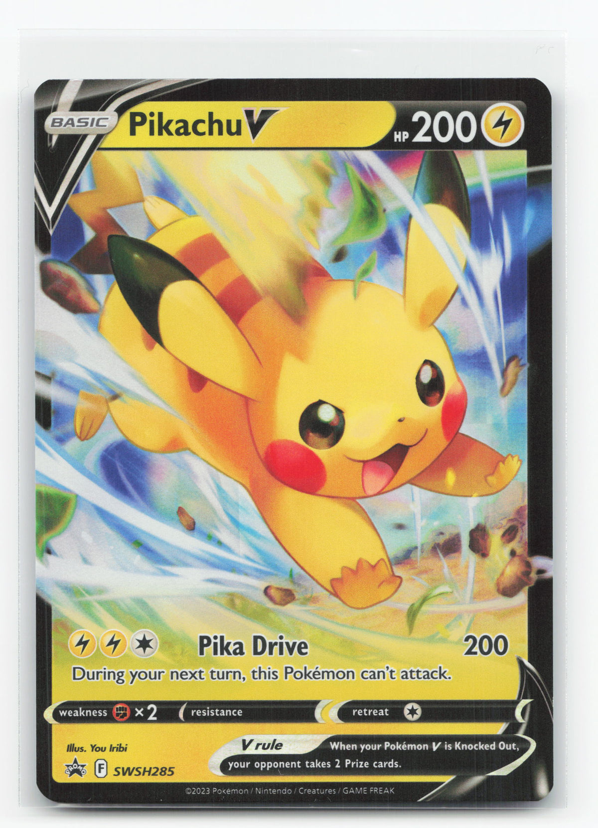 Pikachu V SWSH285 - SWSH Black Star Promos