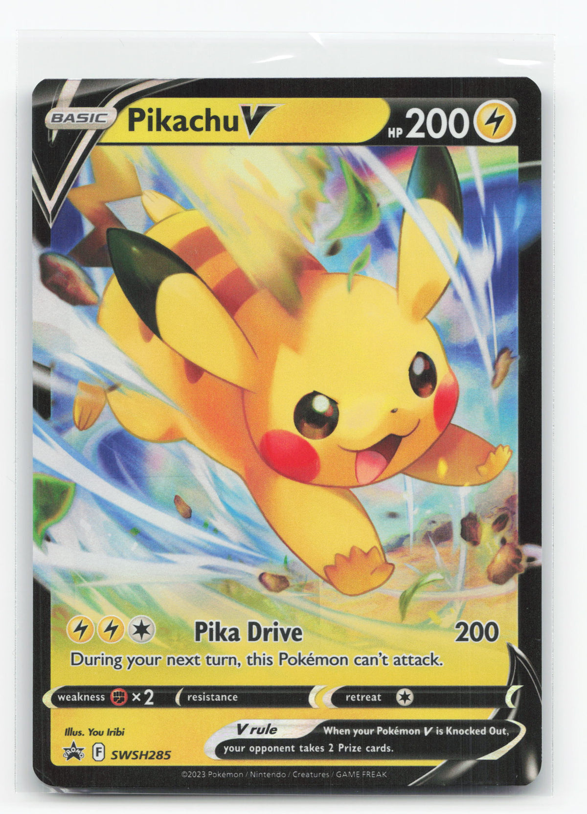 Pikachu V SWSH285 - SWSH Black Star Promos