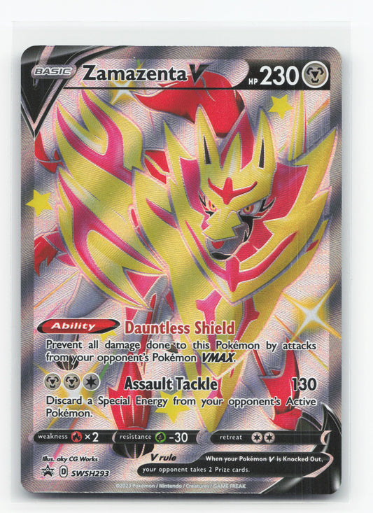 Zamazenta V SWSH293 - SWSH Black Star Promos