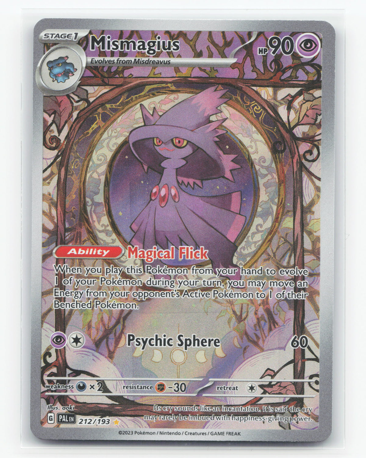 Mismagius 212/193 - Paldea Evolved