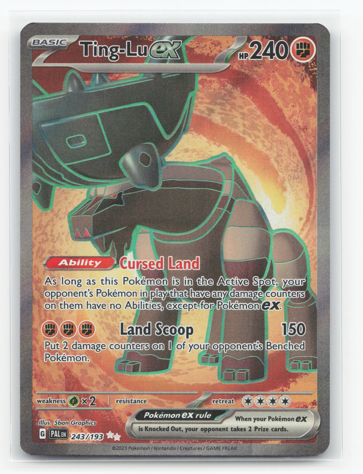 Ting-Lu ex 243/193 - Paldea Evolved