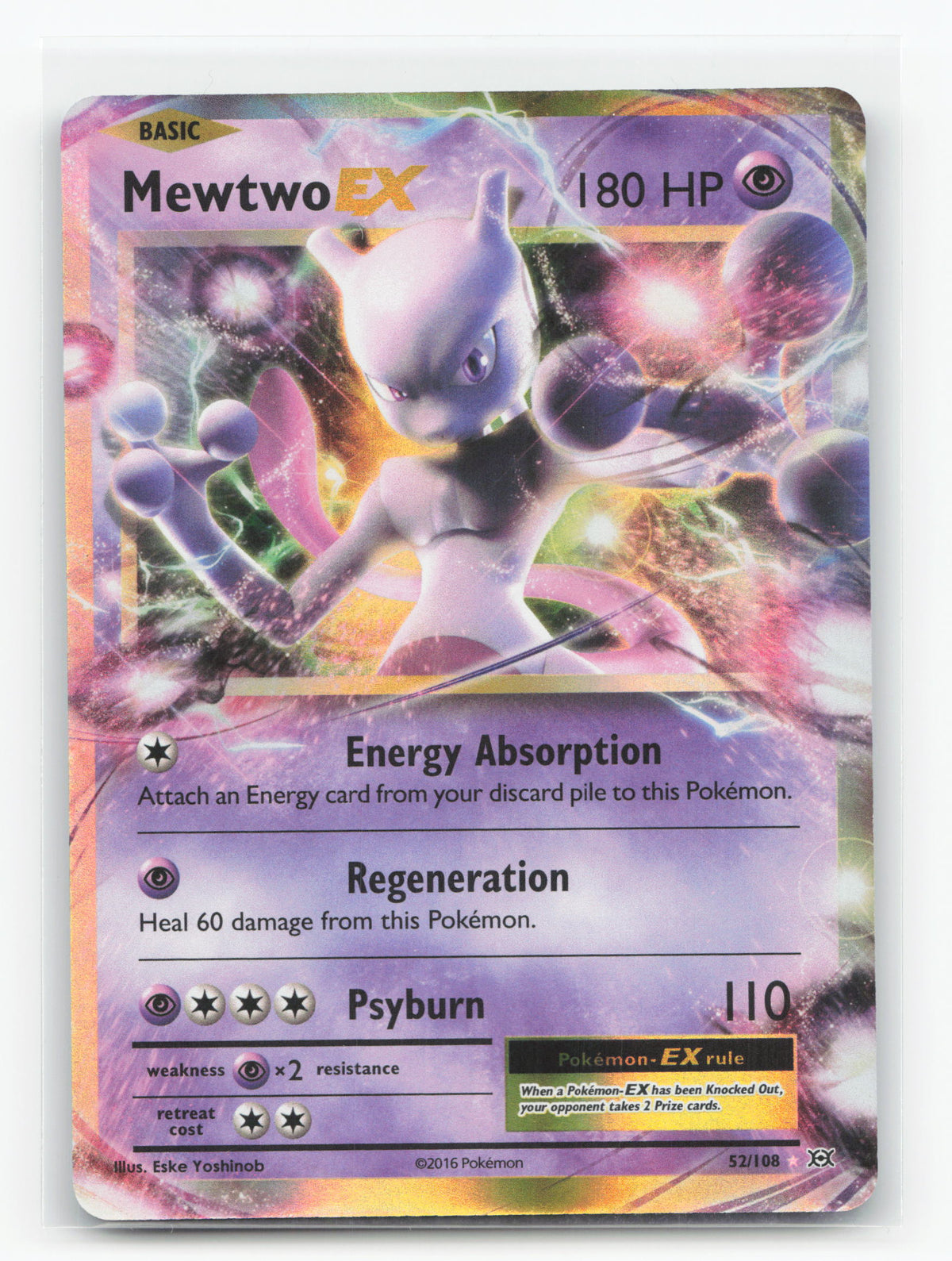 Mewtwo-EX 52/108 - Evolutions