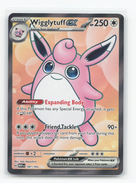 Wigglytuff ex 187/165 - 151
