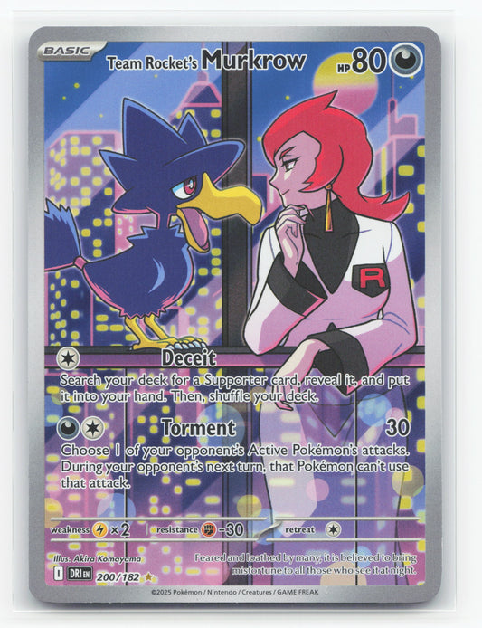 Team Rocket's Murkrow 200/182 - Destined Rivals