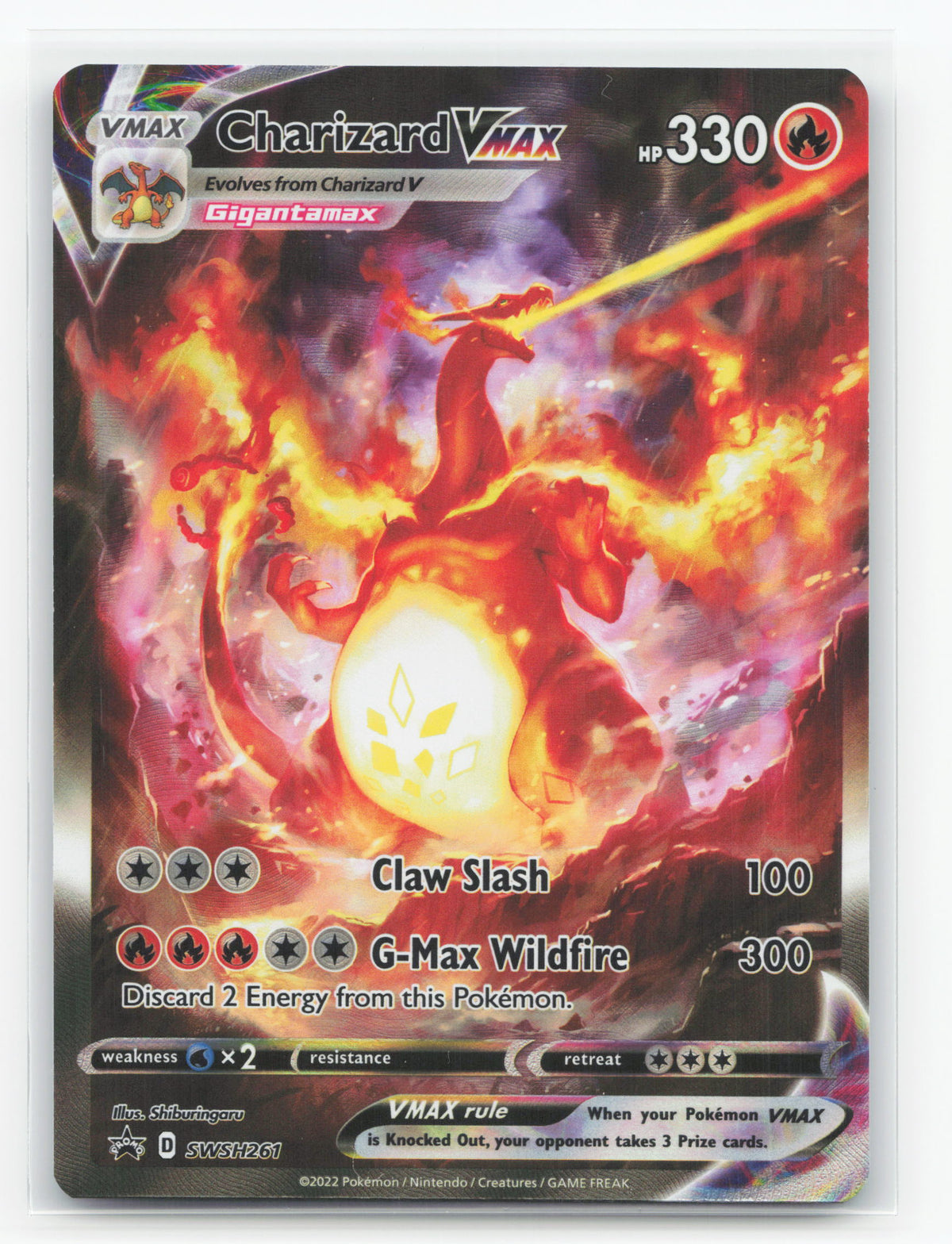 Charizard VMAX SWSH261 - SWSH Black Star Promos