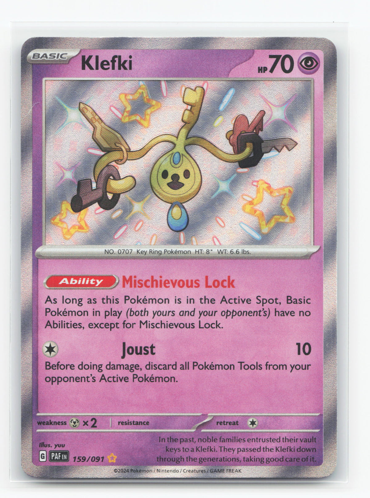 Klefki 159/091 - Paldean Fates