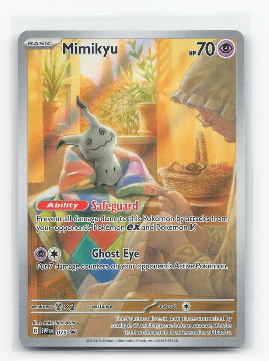Mimikyu 075 - Scarlet & Violet Black Star Promos