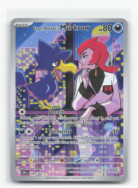 Team Rocket's Murkrow 200/182 - Destined Rivals