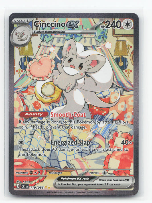 Cinccino ex 119/086 - Chaos Rising