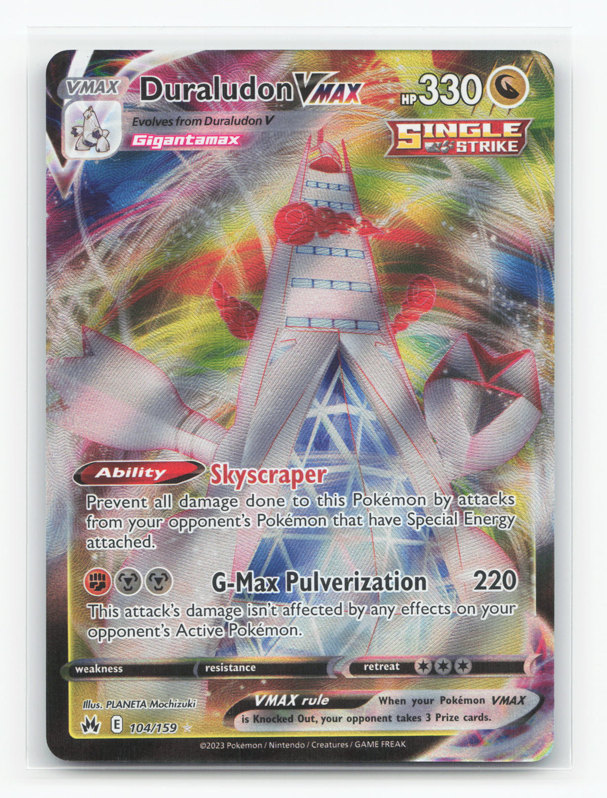 Duraludon VMAX 104/159 - Crown Zenith