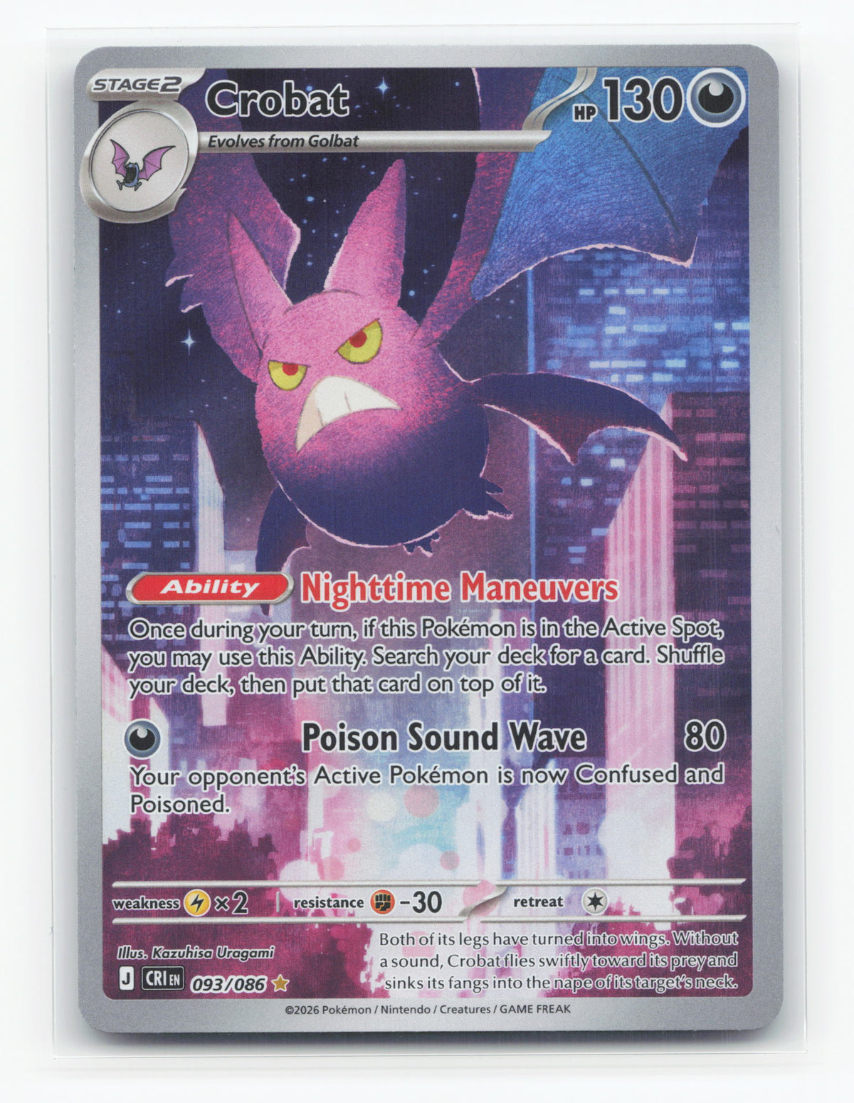 Crobat 093/086 - Chaos Rising