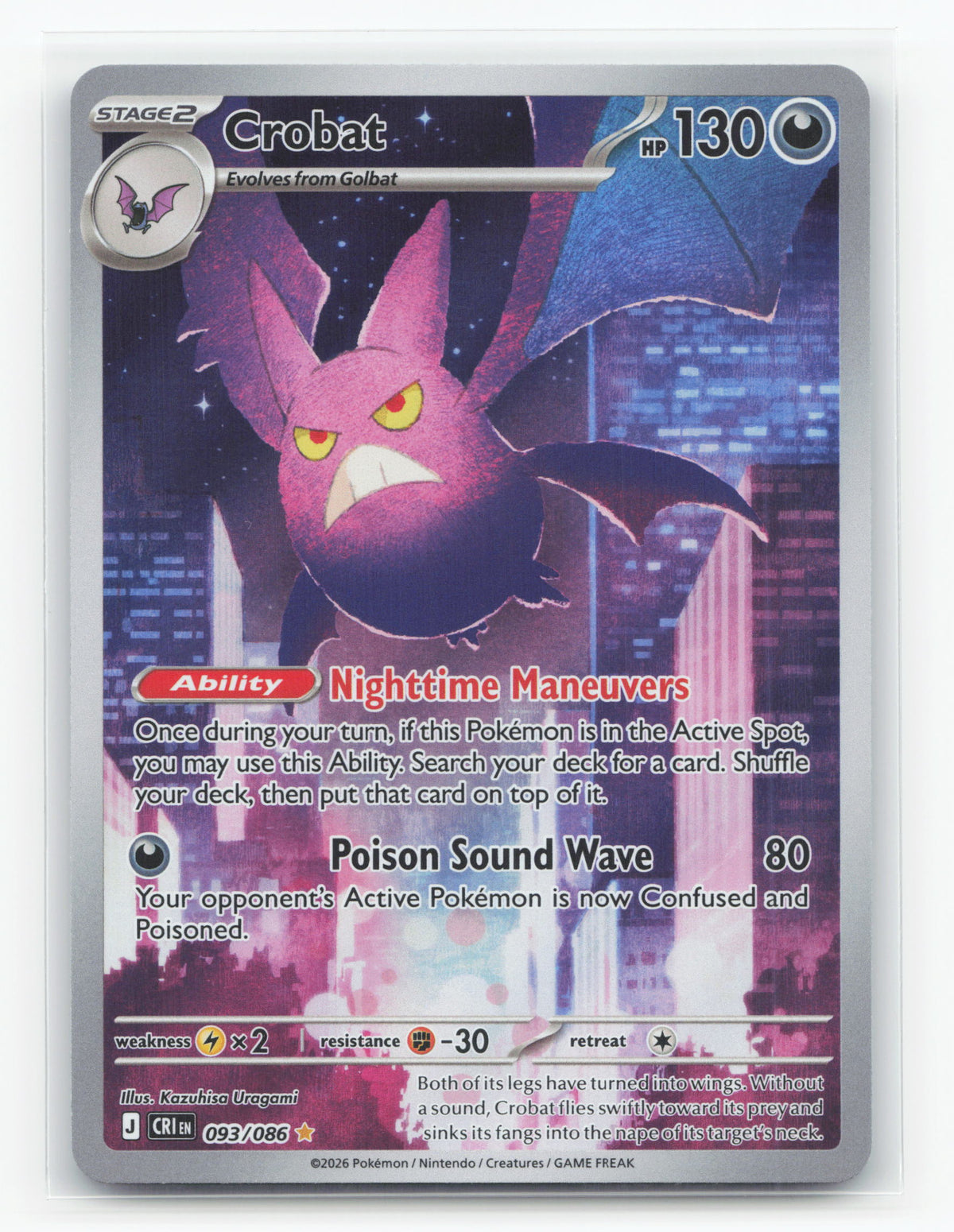 Crobat 093/086 - Chaos Rising
