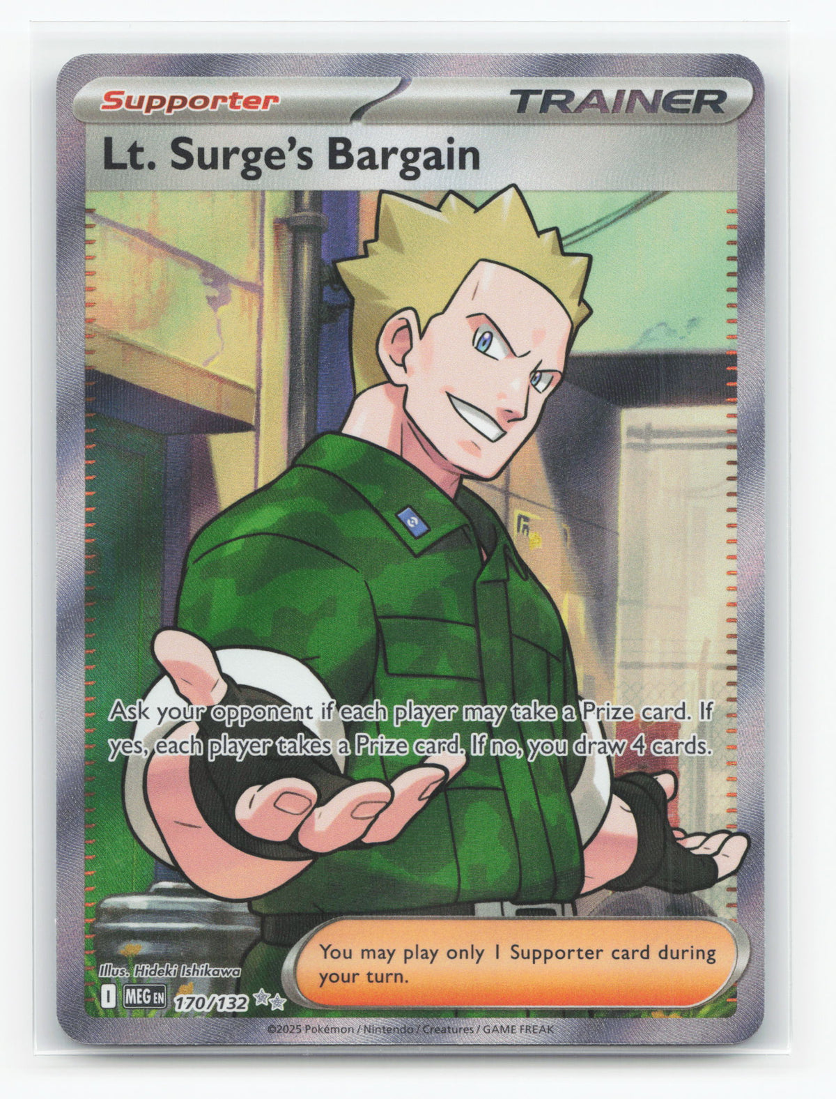 Lt. Surge's Bargain 170/132 - Mega Evolution