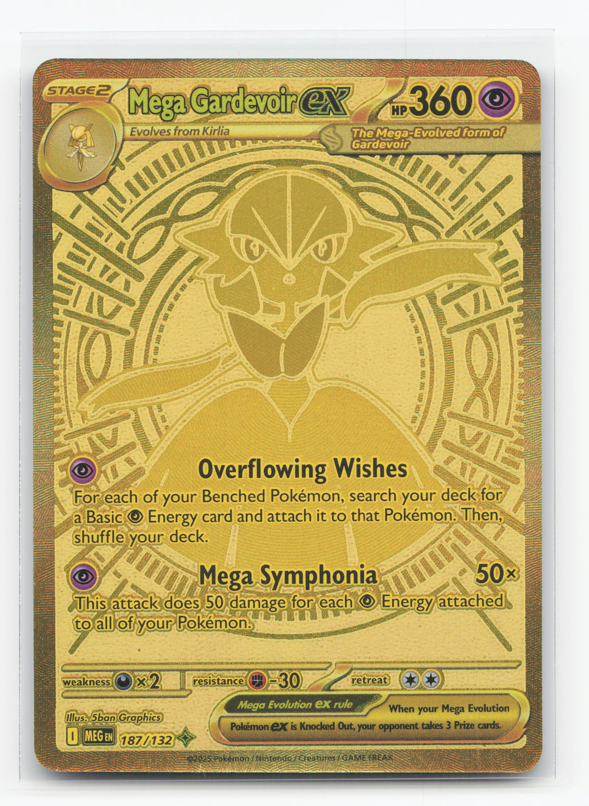 Mega Gardevoir ex 187/132 - Mega Evolution