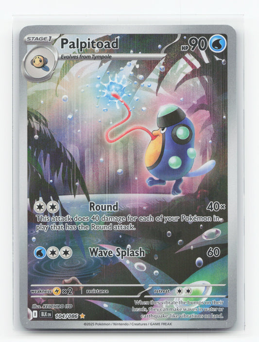 Palpitoad 104/086 - Black Bolt