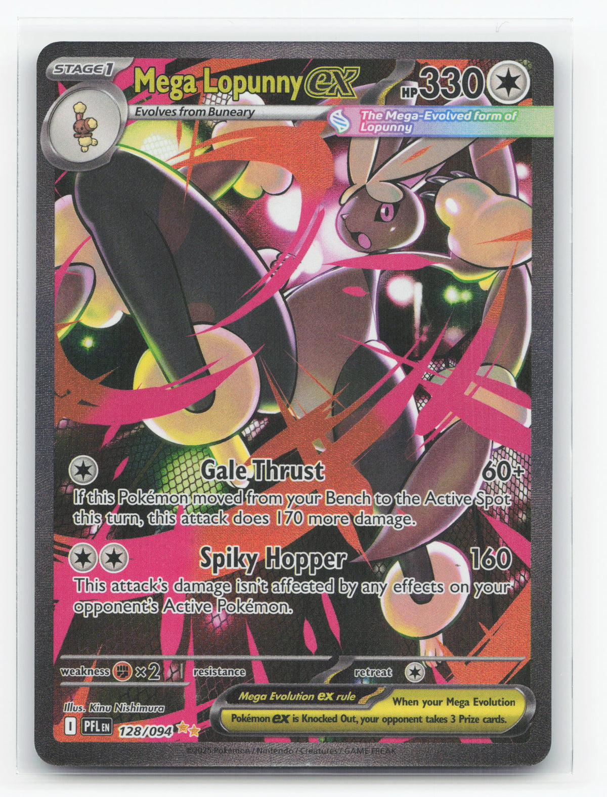 Mega Lopunny ex 128/094 - Phantasmal Flames