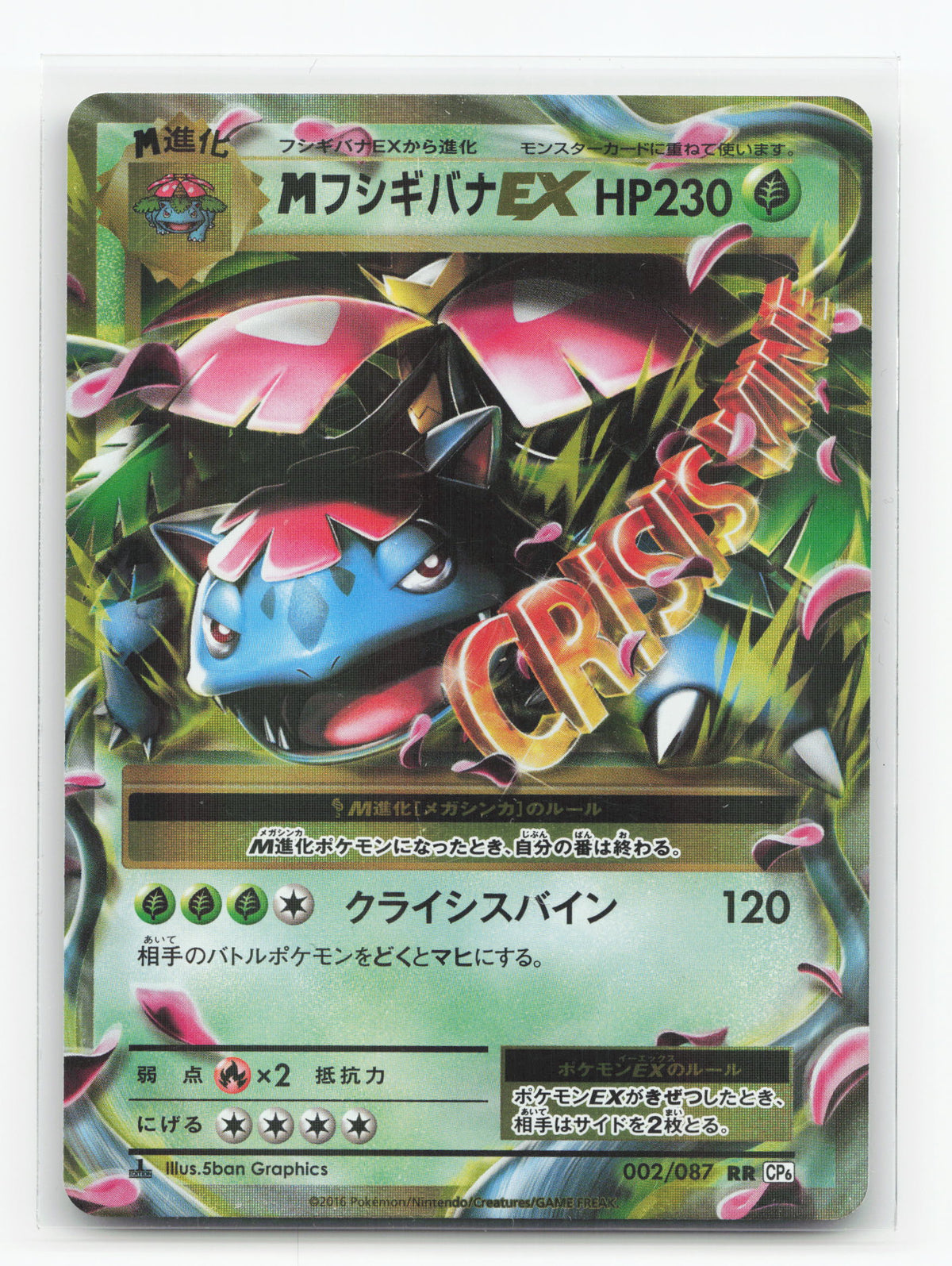 M Venusaur-EX 002/087 - Expansion Pack 20th Anniversary