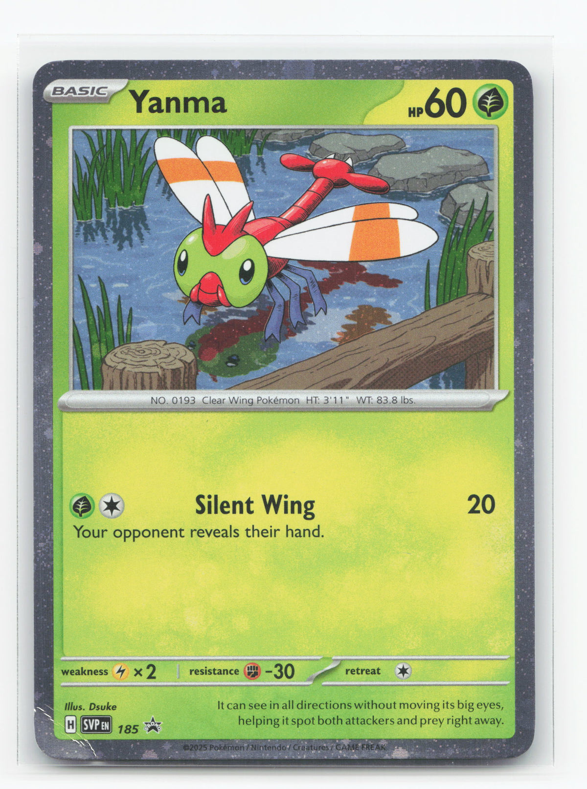 Yanma 185 - Scarlet & Violet Black Star Promos