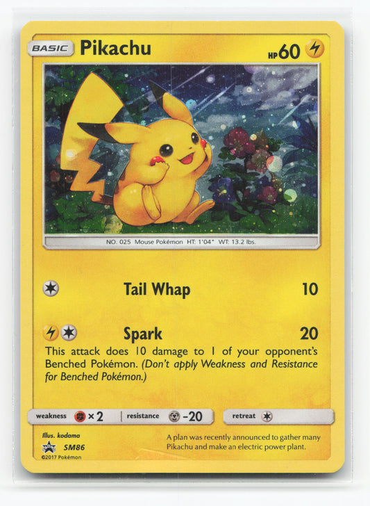 Pikachu SM86 - SM Black Star Promos
