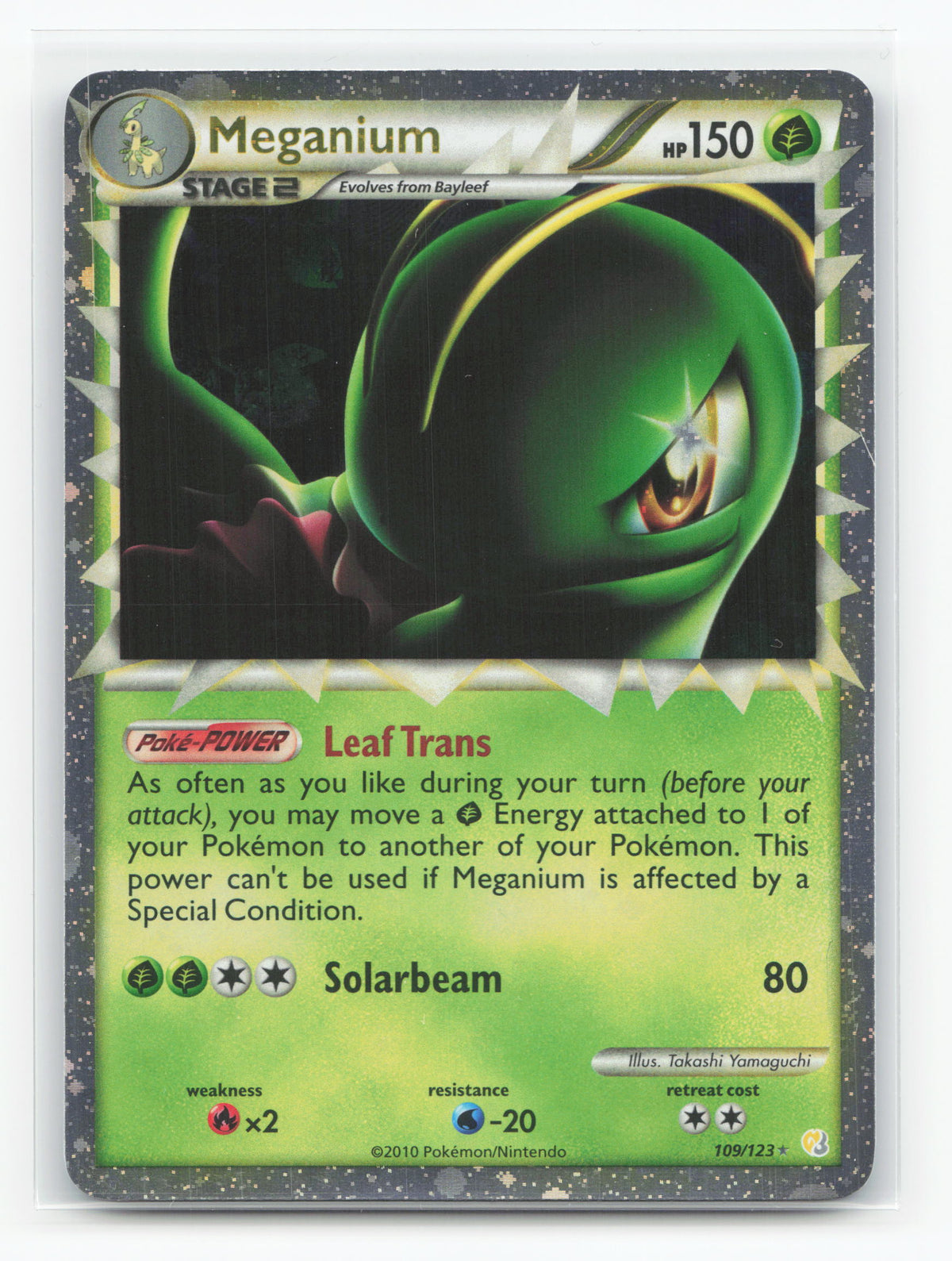 Meganium 109/123 - HeartGold & SoulSilver