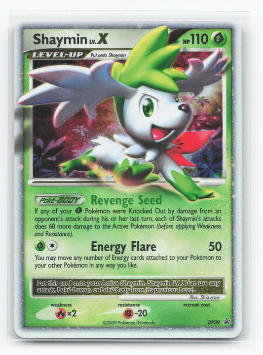 Shaymin LV.X DP39 - DP Black Star Promos