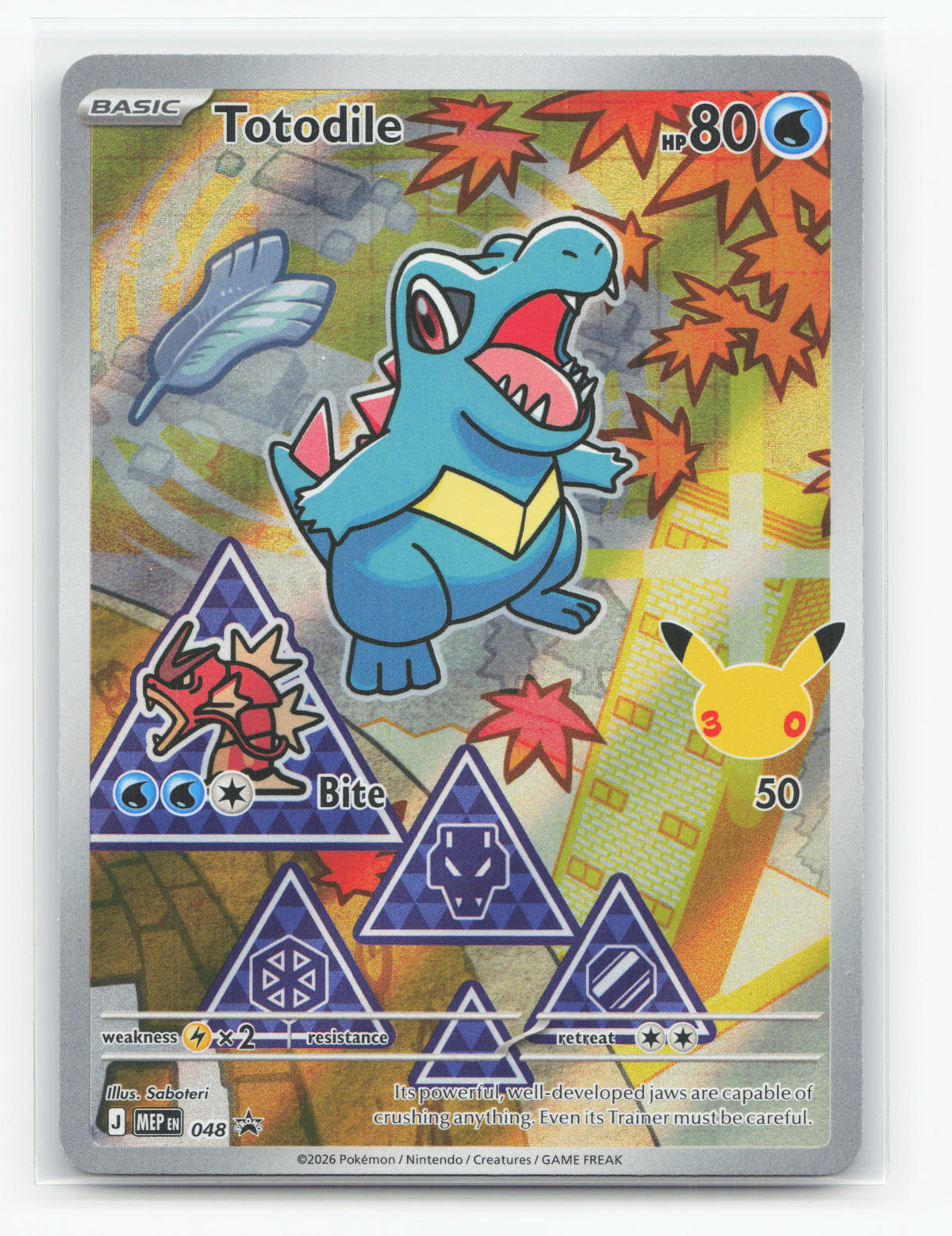 Totodile 048 - Mega Evolution Black Star Promos
