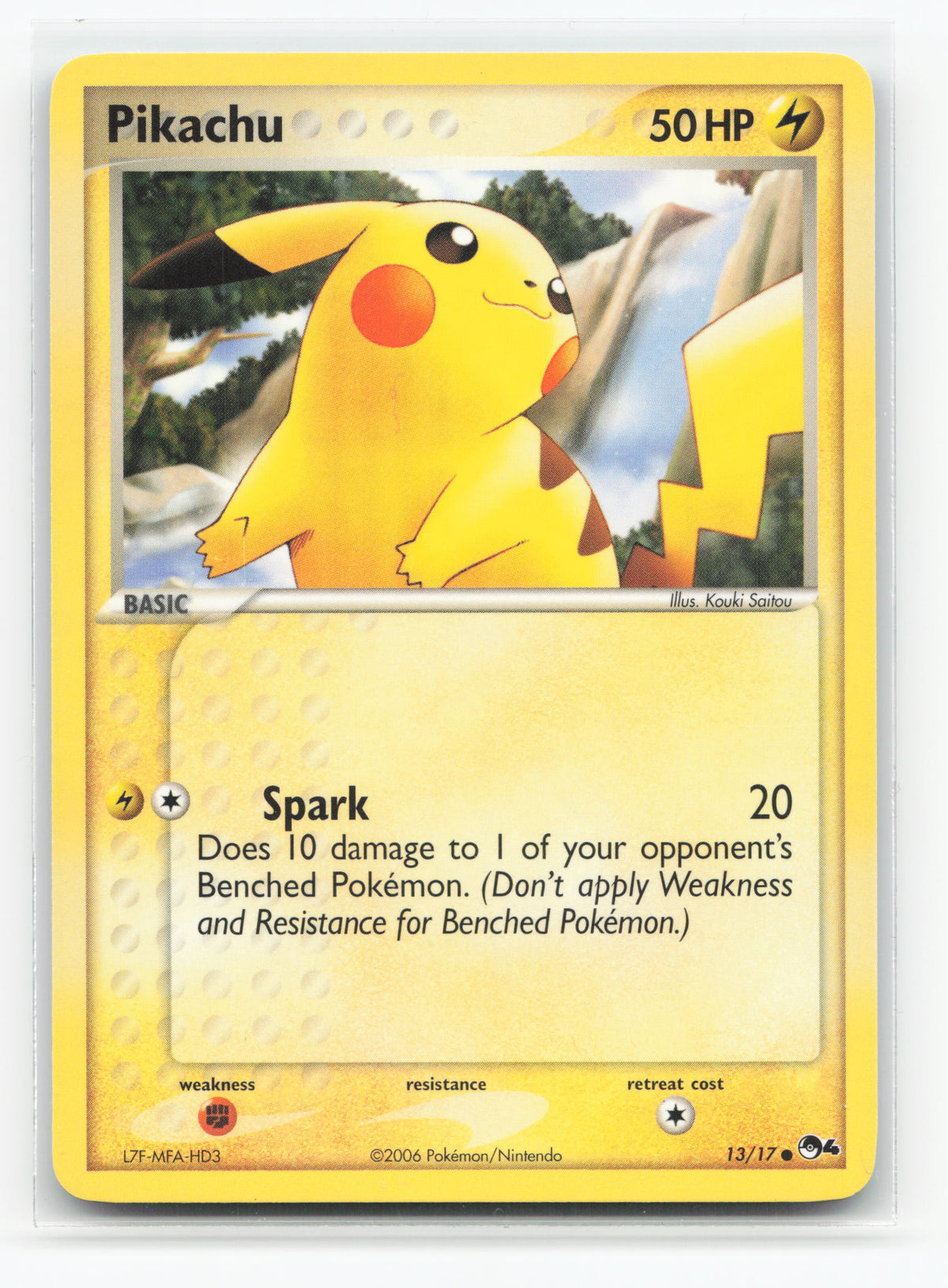 Pikachu 13/17 - POP Series 4