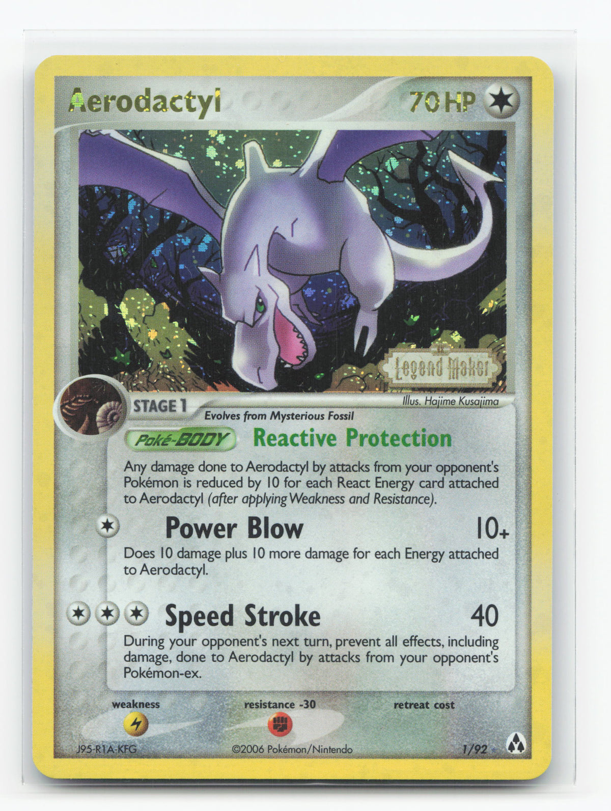 Aerodactyl 1/92 - Legend Maker