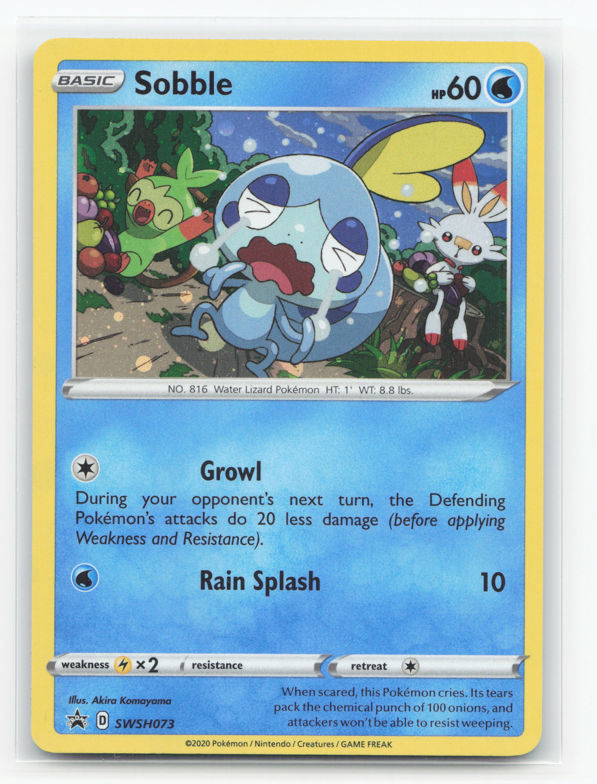 Sobble SWSH073 - SWSH Black Star Promos