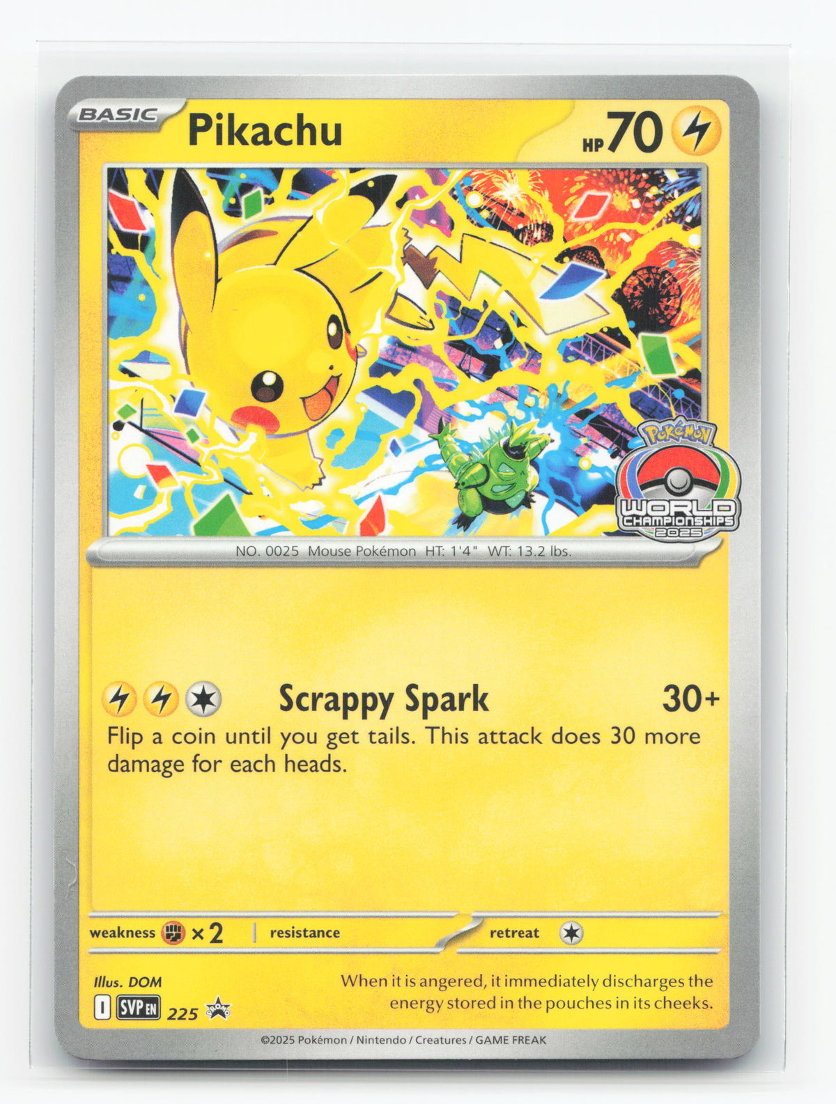 Pikachu 225 - Scarlet & Violet Black Star Promos