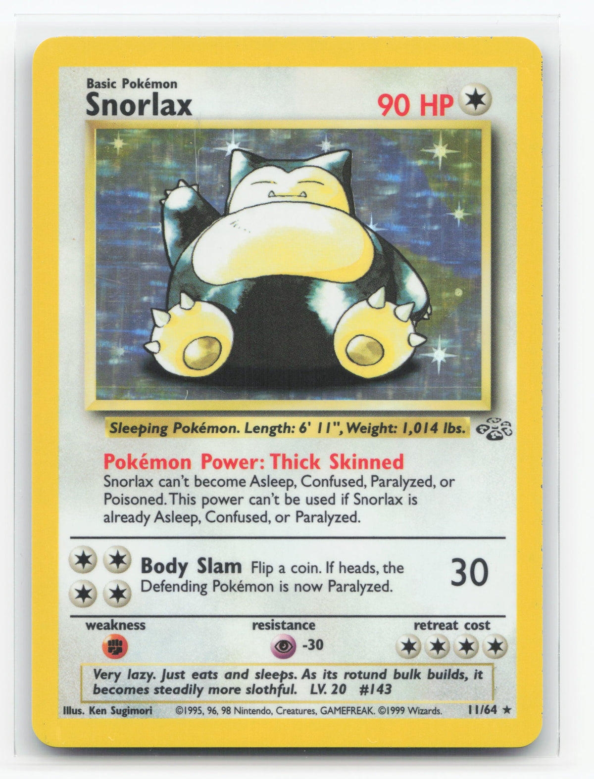 Snorlax 11/64 - Jungle