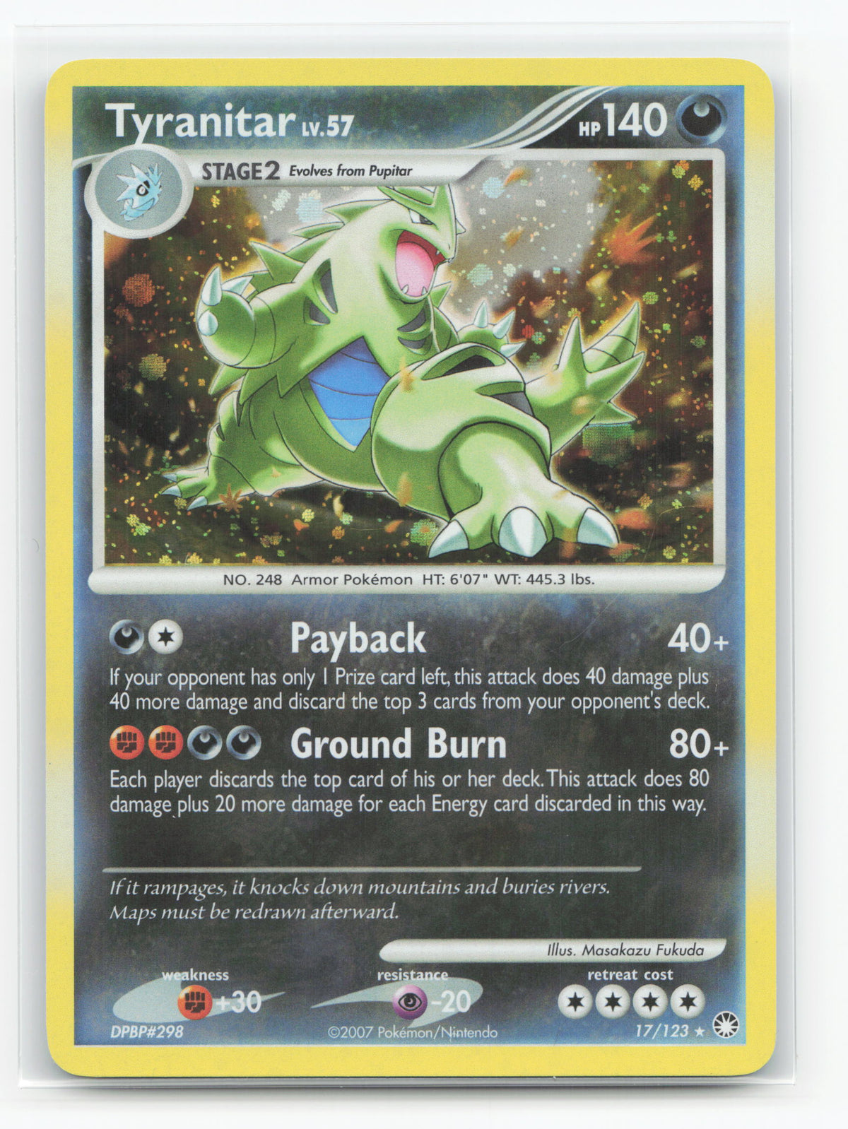 Tyranitar 17/123 - Mysterious Treasures