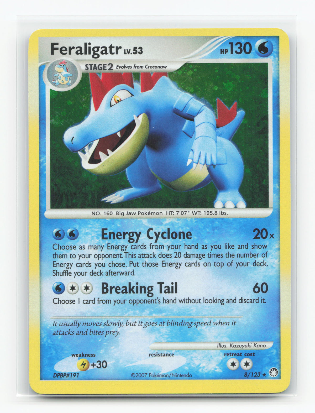 Feraligatr 8/123 - Mysterious Treasures