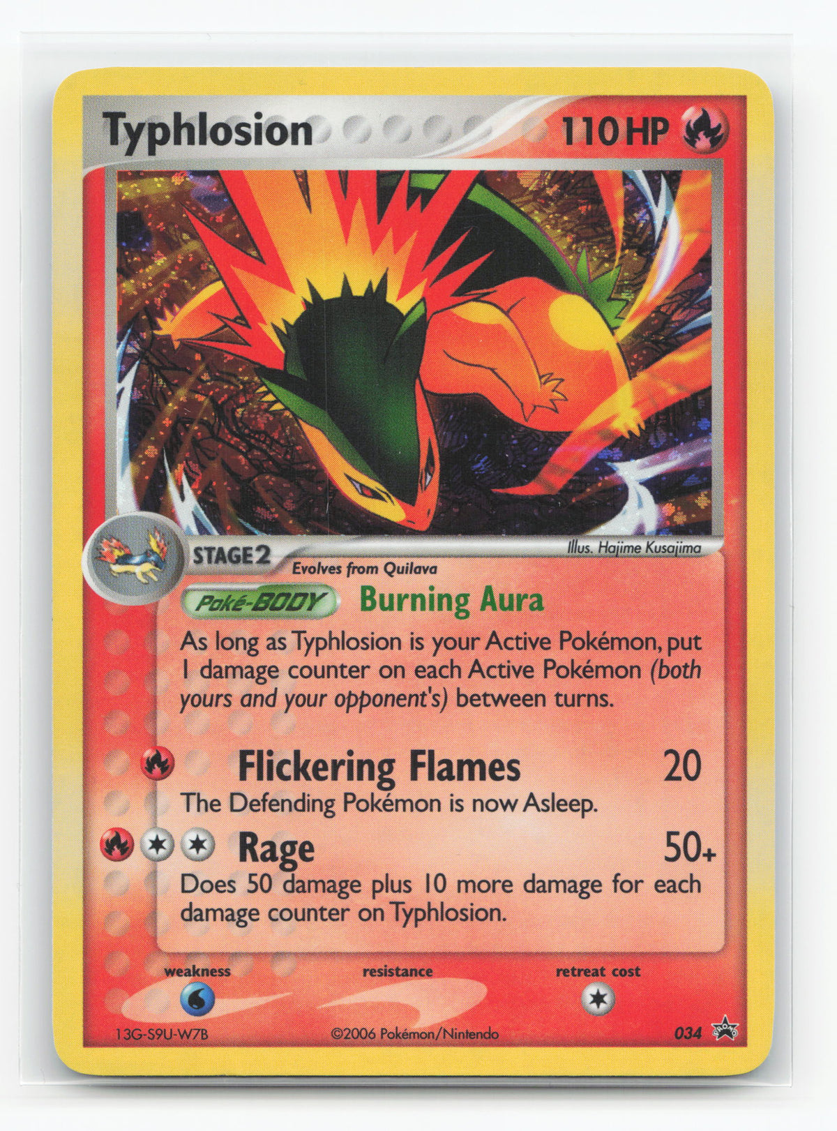 Typhlosion 034 - Nintendo Black Star Promos