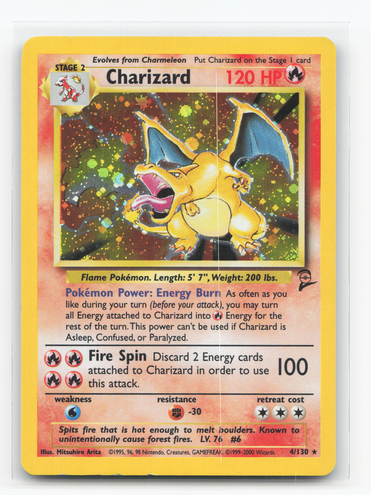 Charizard 4/130 - Base Set 2