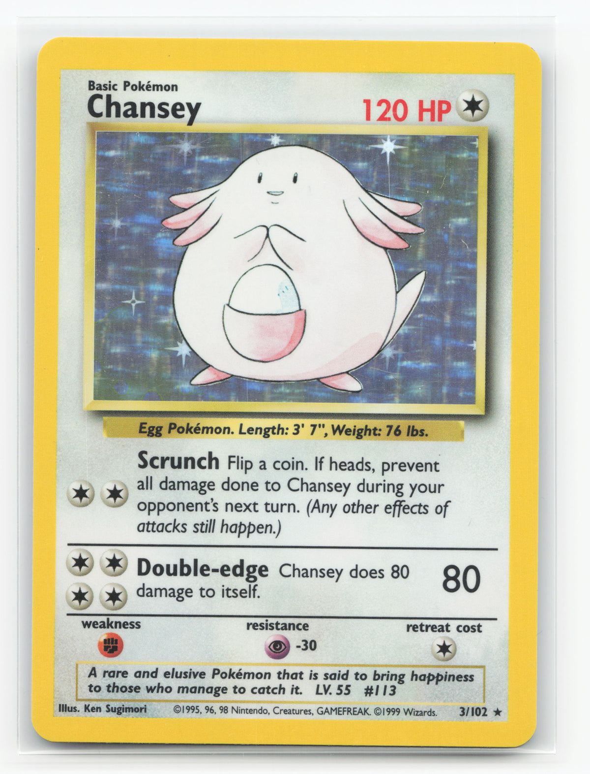Chansey 3/102 - Base